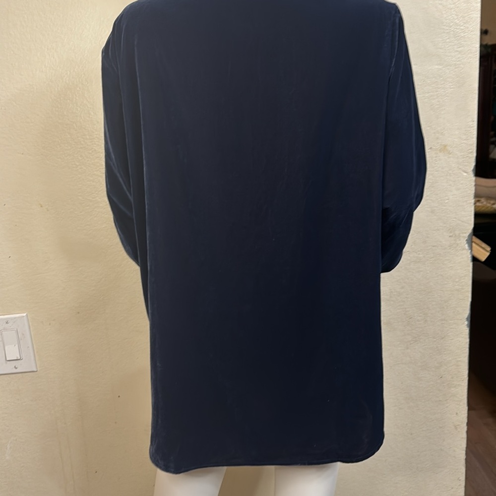 Velvet Boyfriend Shirt size XL - Picture 6 of 8
